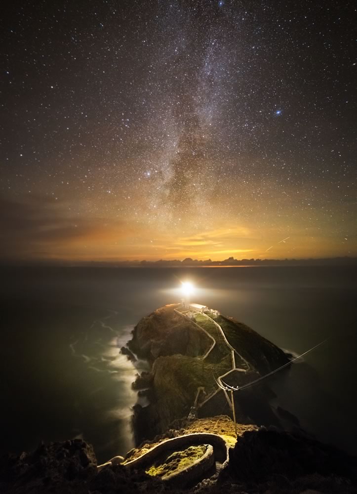 Holyhead Mountain After Sunset